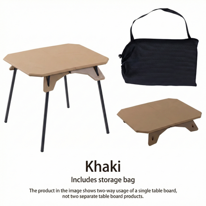 ABS & Aluminum Table – Camping Folding Dual-Height 1.6KG Portable Picnic Outdoor | Traverseon