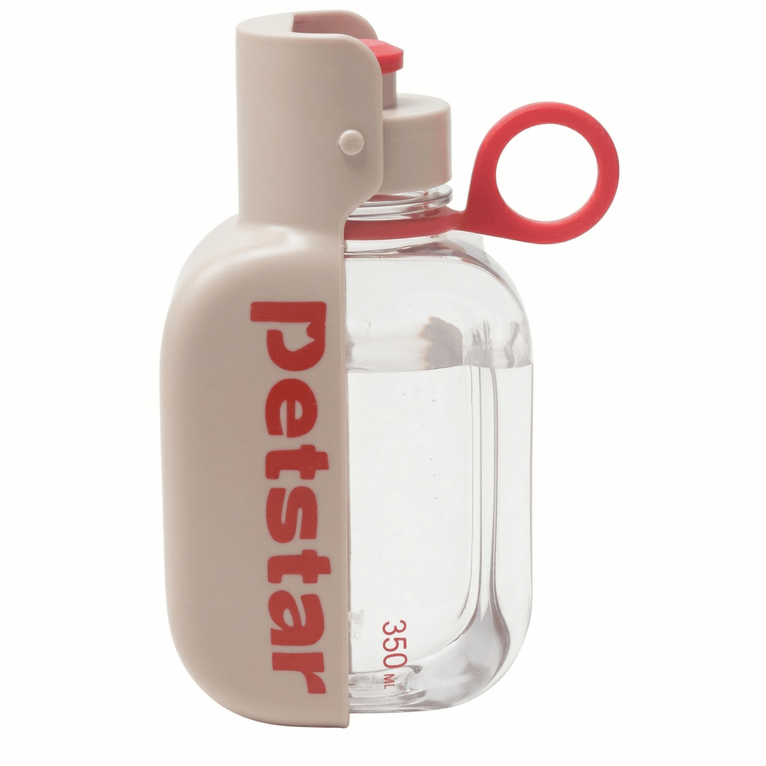 Portable Dog Water Bottle – 550/350ml 150° Fold Wide-Mouth, Leak-Proof for Outdoor Walking | Traverseon