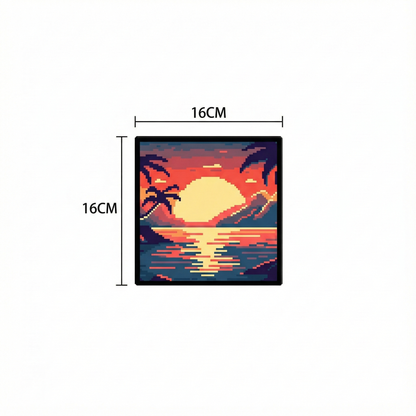 Smart LED Pixel Art Frame & Bluetooth Speaker | Traverseon