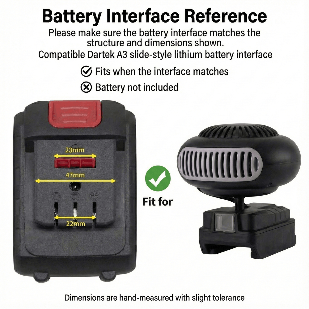 Portable Cordless Car Heater – 3-Second Heat, Rechargeable Lithium Power, Indoor/Outdoor Use | Traverseon