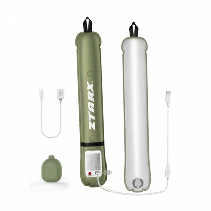 Solar Inflatable Camping Lantern – Rechargeable Waterproof LED Light | Traverseon