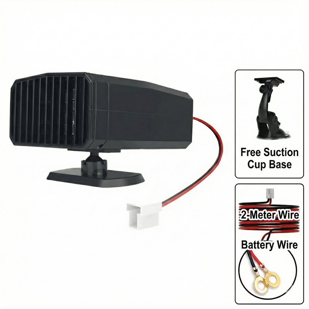 Electric Trike & Quadricycle Heater–5S Rapid Heat, 300W/600W Modes, Easy Install | Traverseon