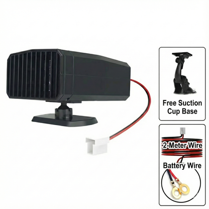 Electric Trike & Quadricycle Heater–5S Rapid Heat, 300W/600W Modes, Easy Install | Traverseon