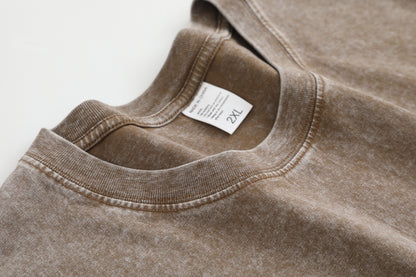 The Custom Vintage Wash Tee | 100% Breathable Cotton