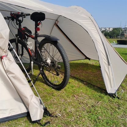 3-Person Double-Layer Camping Tent – Waterproof & Lightweight Family Shelter