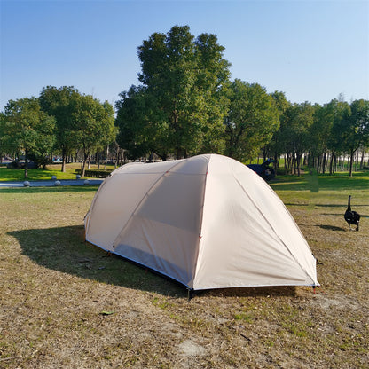3-Person Double-Layer Camping Tent – Waterproof & Lightweight Family Shelter