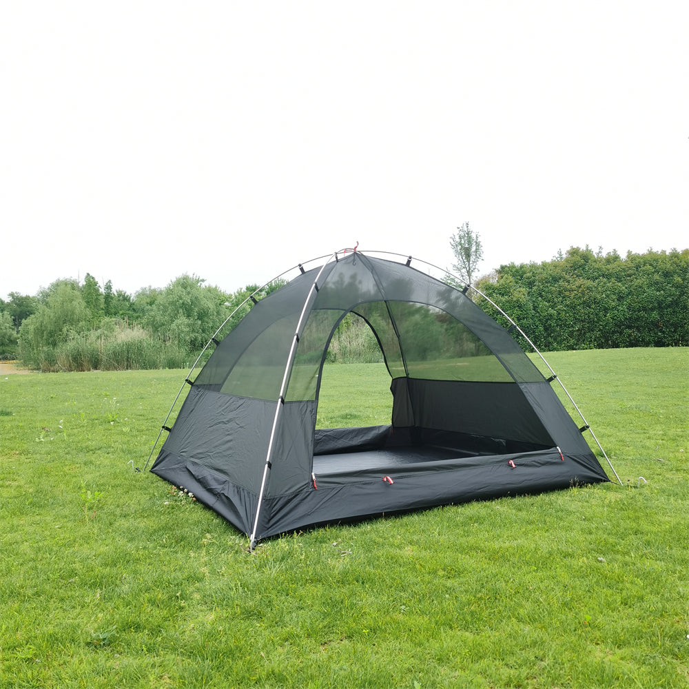 3-Person Double-Layer Camping Tent – Waterproof & Lightweight Family Shelter
