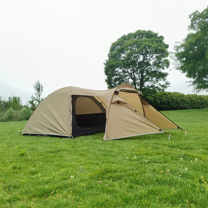 3-Person Double-Layer Camping Tent – Waterproof & Lightweight Family Shelter
