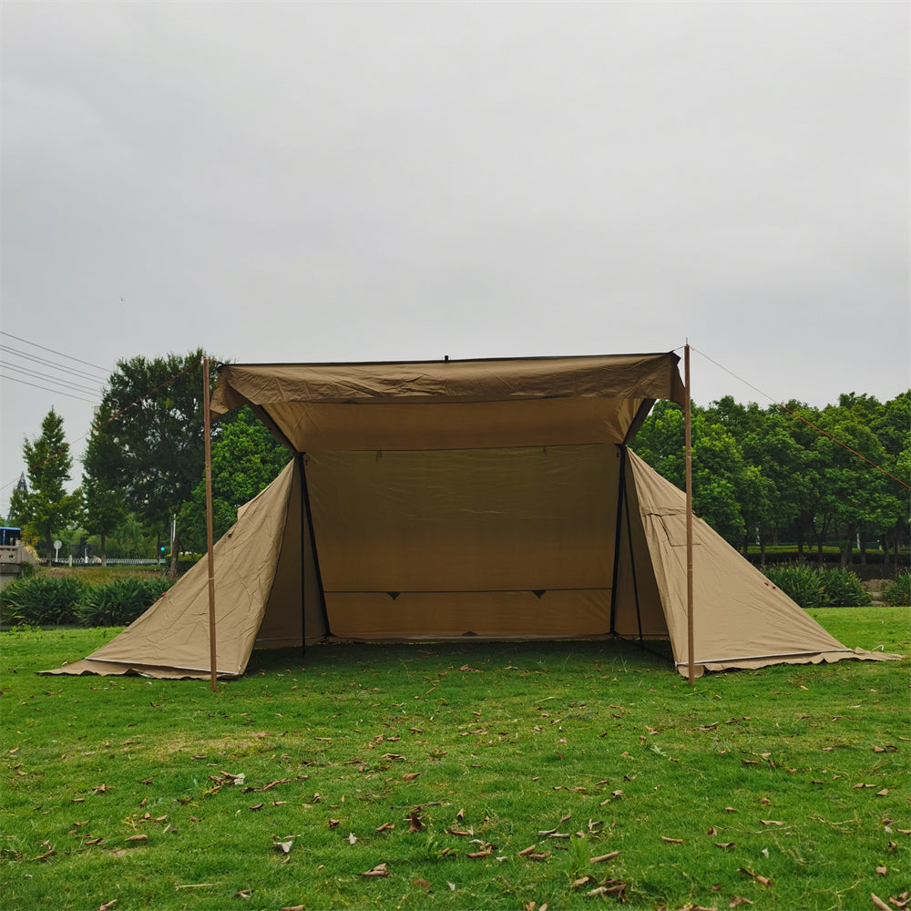 4-Season Windproof Tent with Stove Jack for Camping & Outdoor Living