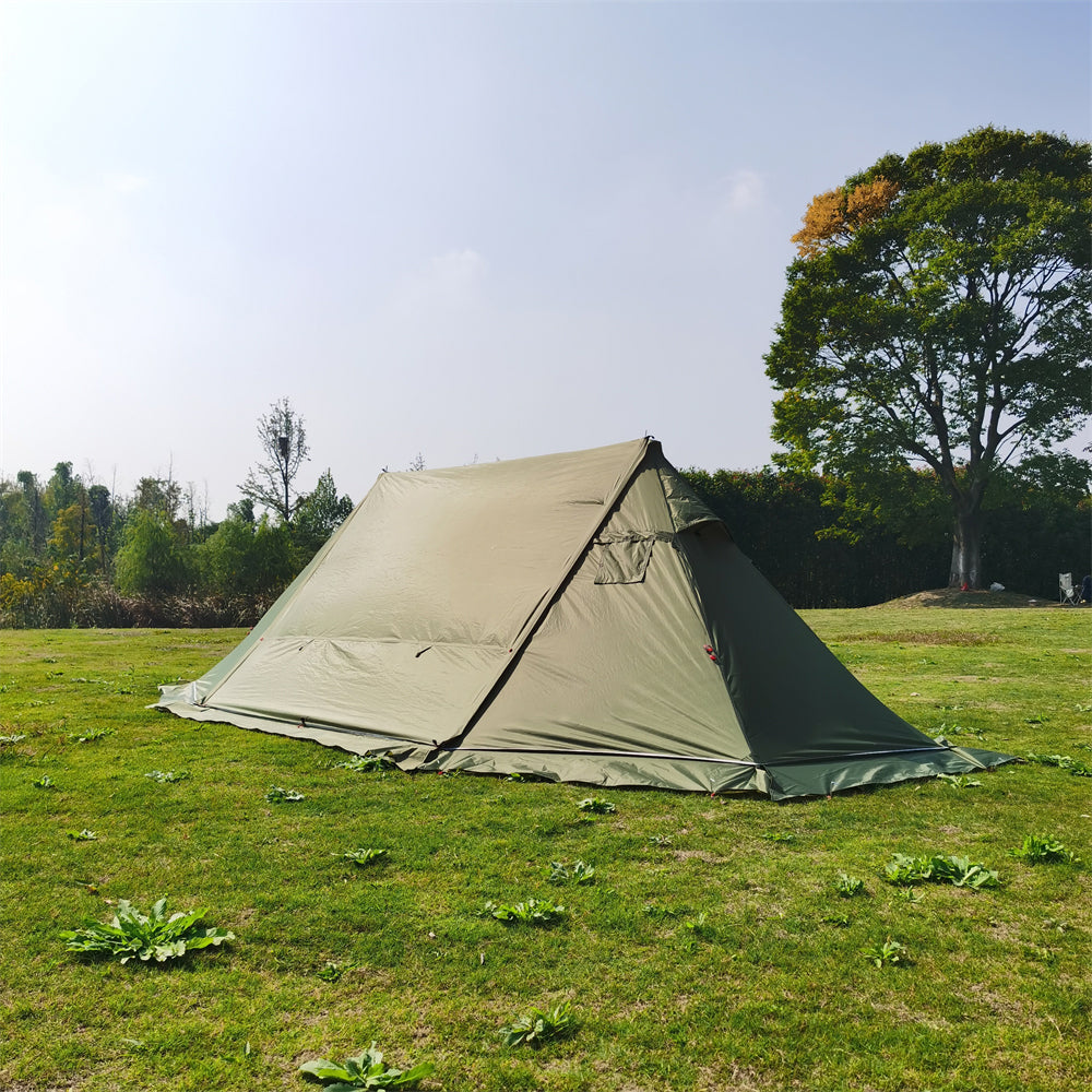 4-Season Windproof Tent with Stove Jack for Camping & Outdoor Living