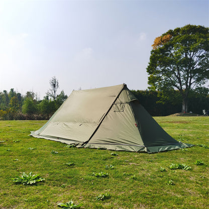 4-Season Windproof Tent with Stove Jack for Camping & Outdoor Living