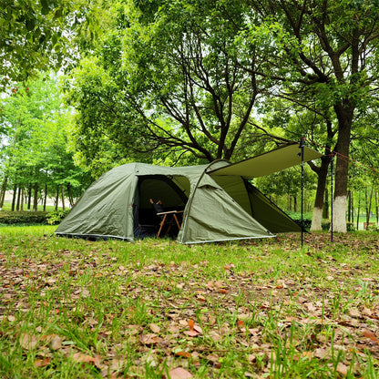 3-Person Double-Layer Camping Tent – Waterproof & Lightweight Family Shelter