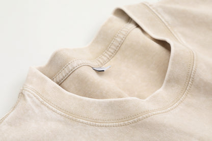 The Custom Vintage Wash Tee | 100% Breathable Cotton