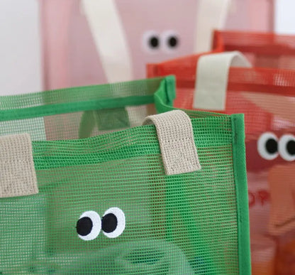 Traverseon Cute Eyes Mesh Tote