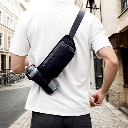 Traverseon Bounce-Free Hydration Belt with Bottle Holster