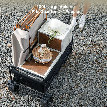 Traverseon Foldable Utility Wagon
