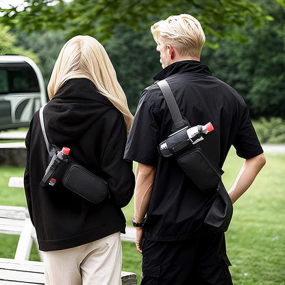 Traverseon Bounce-Free Hydration Belt with Bottle Holster