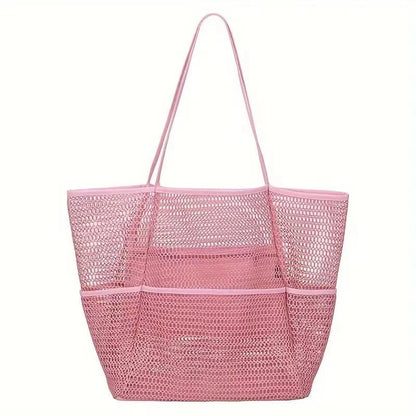 Traverseon Multi-Pocket Mesh Tote