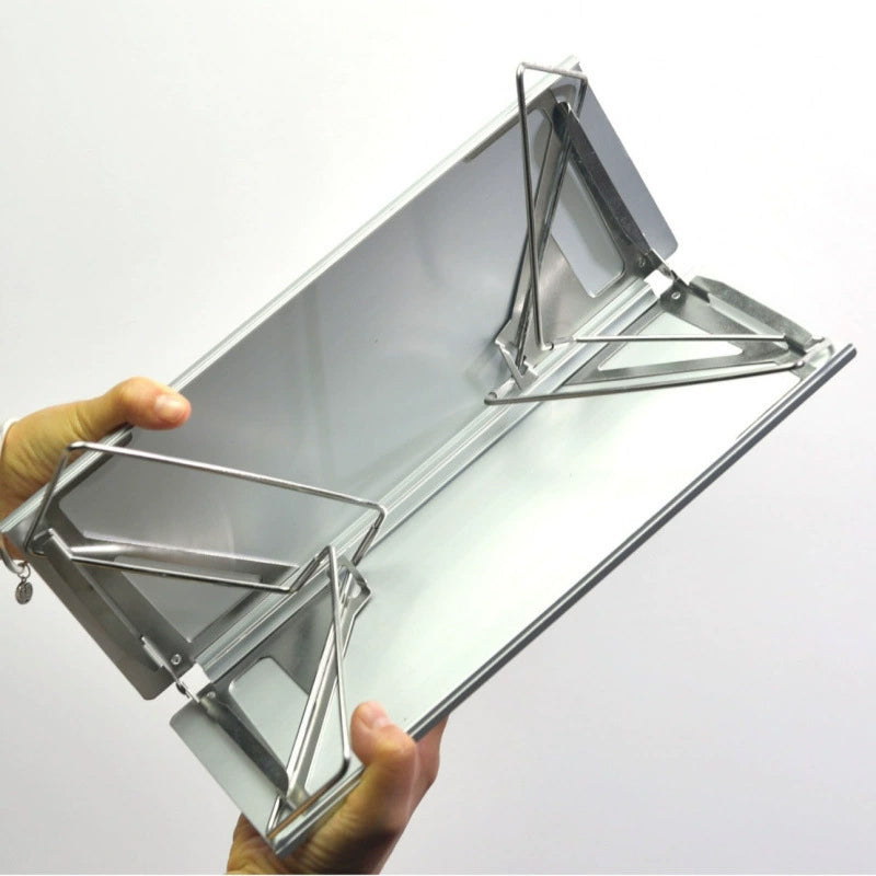 A4-Size Ultra-Light Foldable Aluminum Outdoor Table – Compact Camp Side Table | Traverseon