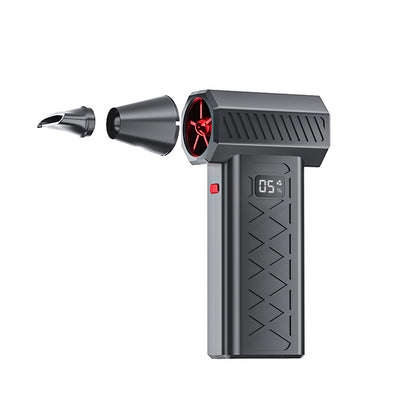 6-Speed Turbo Violence Fan, 2-in-1 Blow & Suction, 6000mAh Portable Blower with Emergency Tools|Traverseon