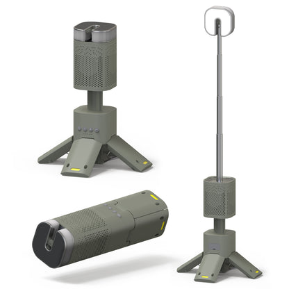 14000mAh Rechargeable Telescopic Camping Lantern with Bluetooth Speaker | Traverseon