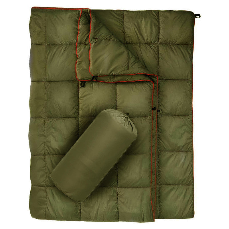 Camping Blanket – Ultralight 79x55 in Wearable Water-Resistant Outdoor | Traverseon