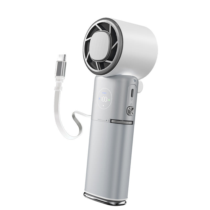 TEC Cooling Handheld Fan – 9000mAh Rechargeable Portable Fan | Traverseon