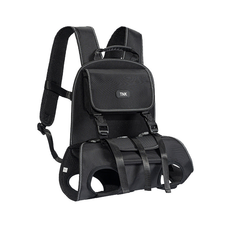 Dog Backpack Carrier – Bionic Breathable Adjustable for Hiking Walking Travel | Traverseon
