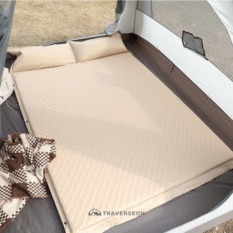 Automatic Inflatable Camping Mattress – Moisture-Proof,Back-Support,Portable|Traverseon