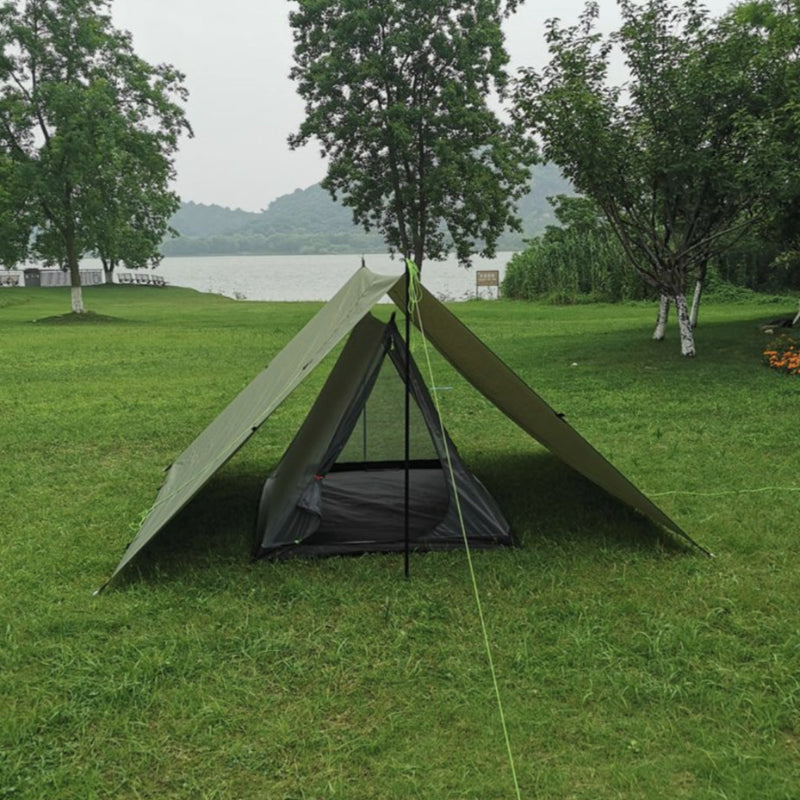 Traverseon 18-Loop Waterproof Tarp Shelter – Multi-Use Shelter for 2-4 People