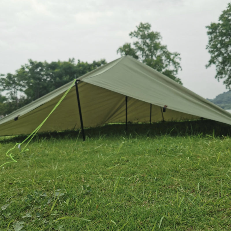 Traverseon 18-Loop Waterproof Tarp Shelter – Multi-Use Shelter for 2-4 People