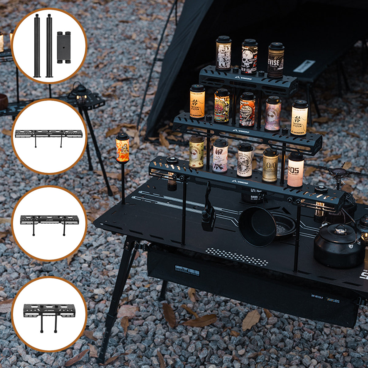 Traverseon Spin-Glow Modular Camp Light