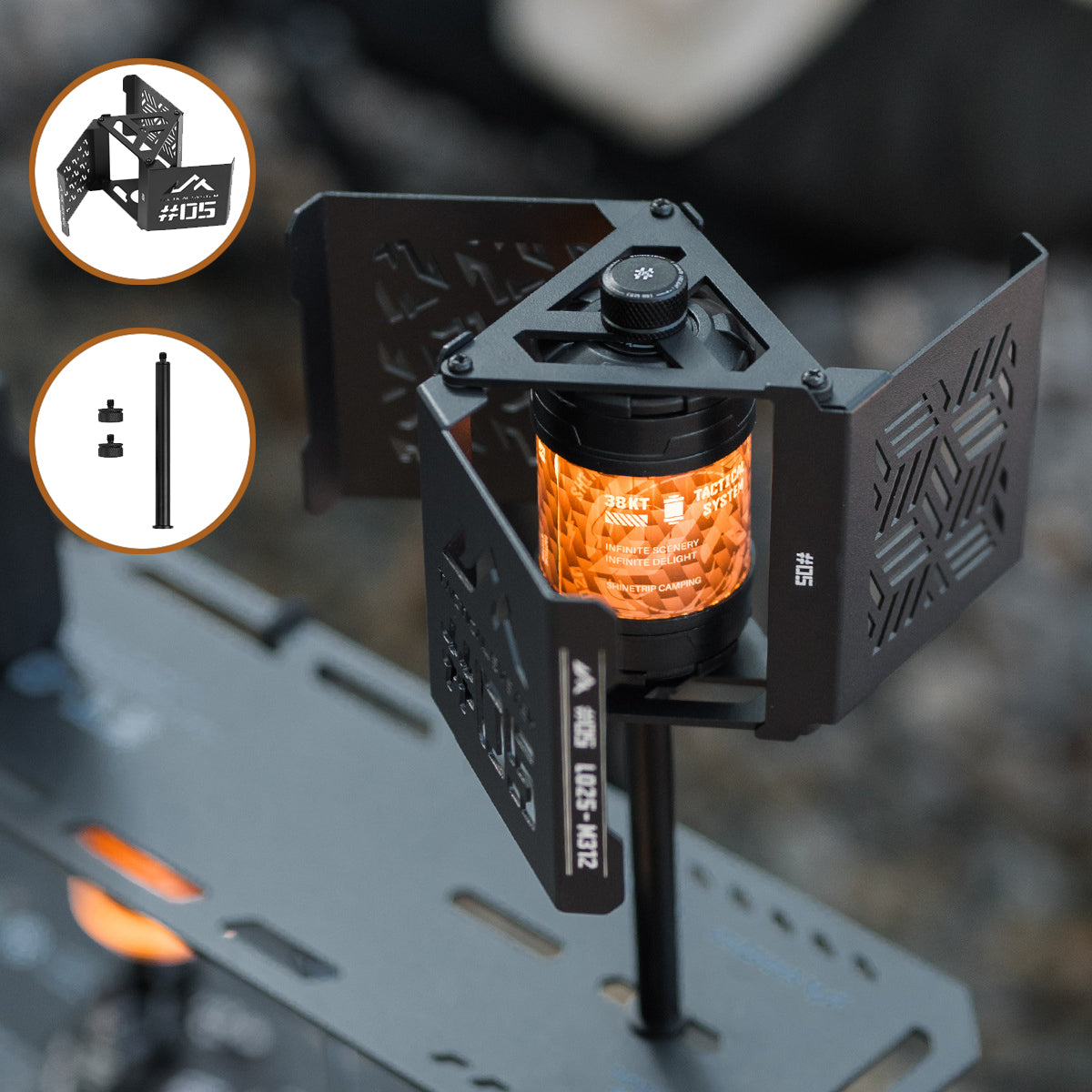 Traverseon Spin-Glow Modular Camp Light