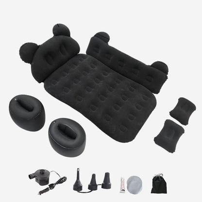 Car Inflatable Air Bed – 2-Min Fast Inflate with Headboard & Pillows