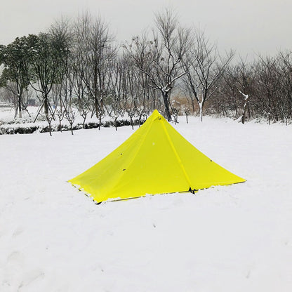Ultralight Pyramid Tent – 1-2P Trekking Pole Setup|Traverseon