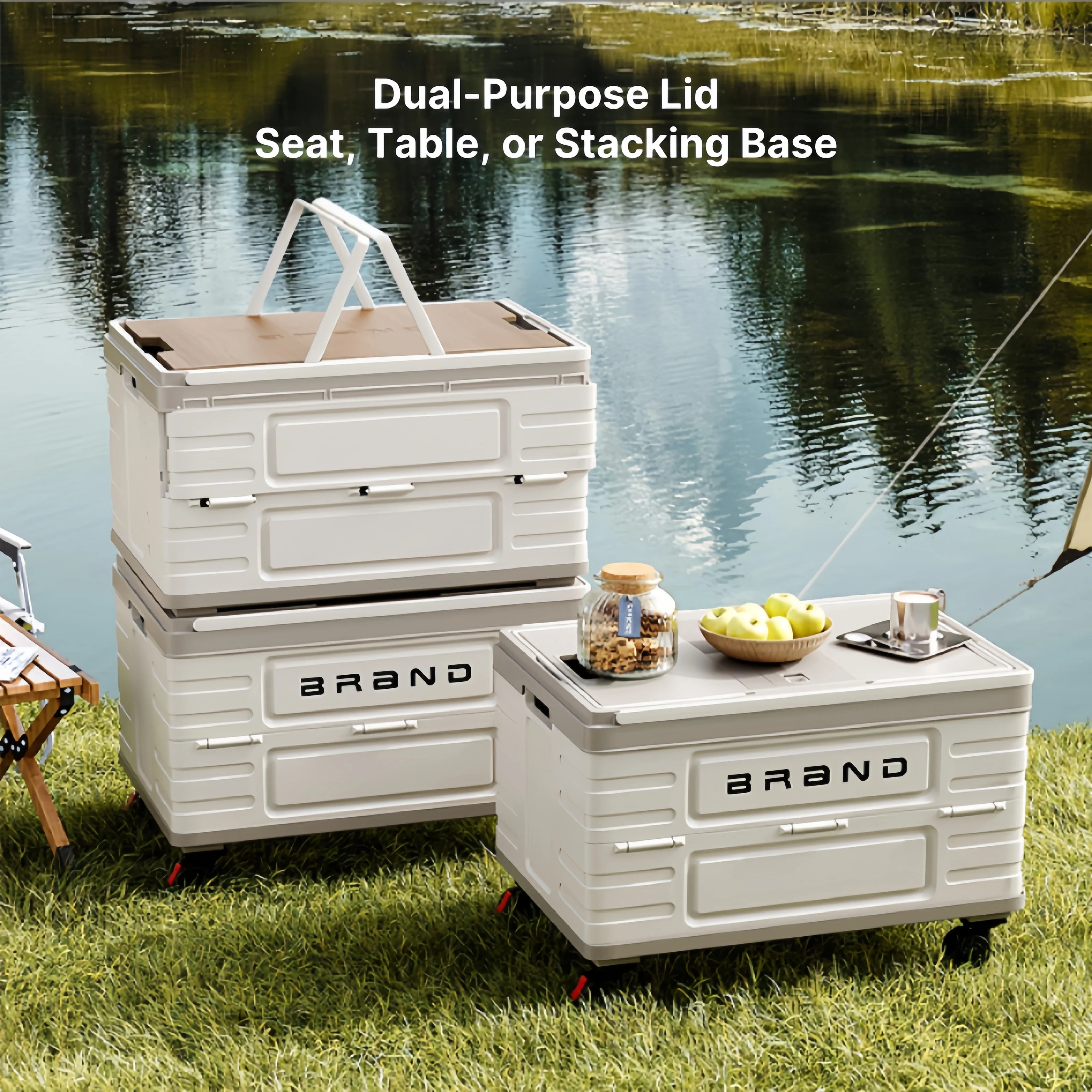 Traverseon Wheeled Storage Box