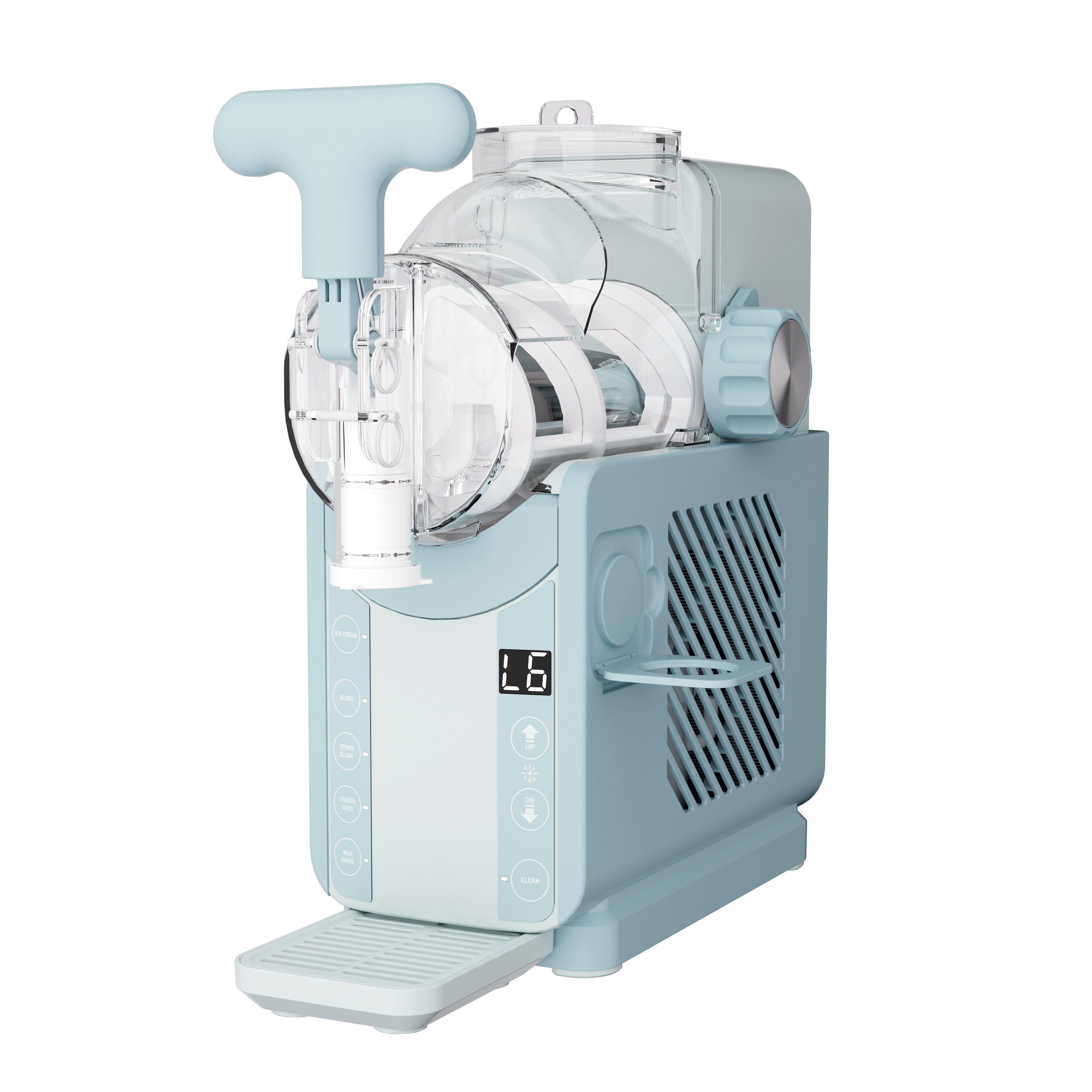 Traverseon 1.8L Portable Slushie & Ice Cream Maker | 110V Blue | Summer Party Essential