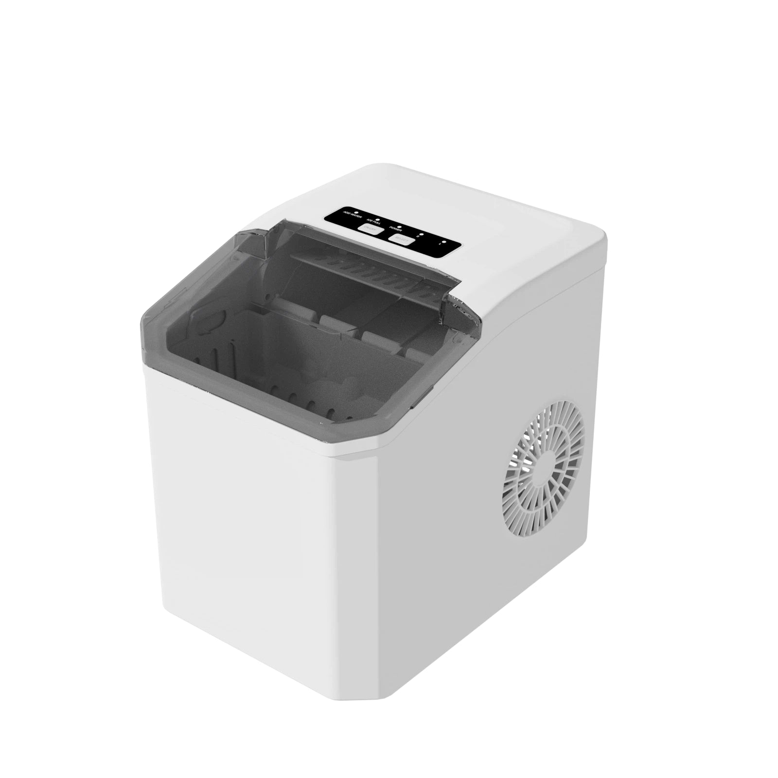 Countertop Ice Maker 6min Fast Ice - Dual Size Ice Auto Clean Portable | Traverseon