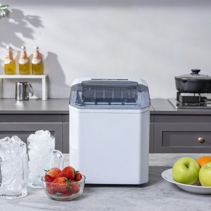 Countertop Ice Maker 6min Fast Ice - Dual Size Ice Auto Clean Portable | Traverseon