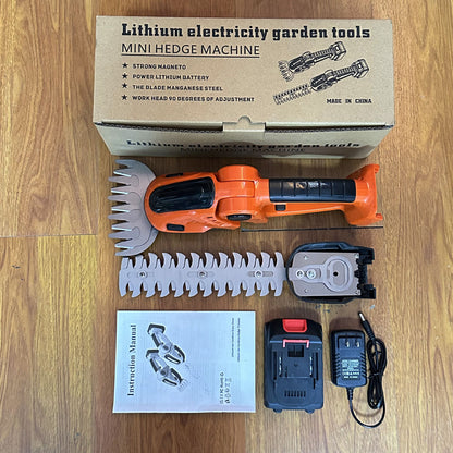 Cordless Handheld Mini Electric Hedge Trimmer