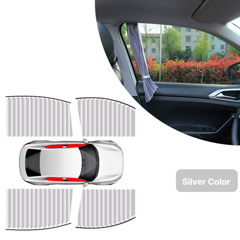 Traverseon ShadeRail Car Curtains – Magnetic Blackout Sunshade
