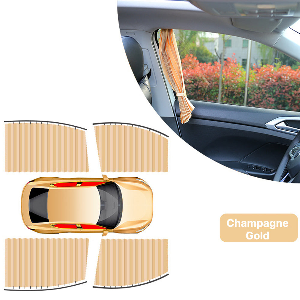 Traverseon ShadeRail Car Curtains – Magnetic Blackout Sunshade