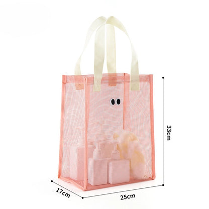 Traverseon Cute Eyes Mesh Tote