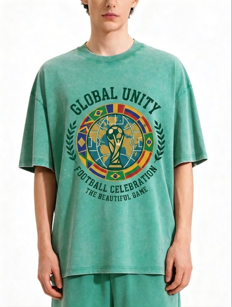 The Custom Vintage Wash Tee | 100% Breathable Cotton