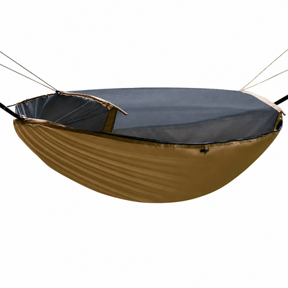 Camping Hammock with Mosquito Net – 273x100 cm Double, 250 kg Capacity | Traverseon