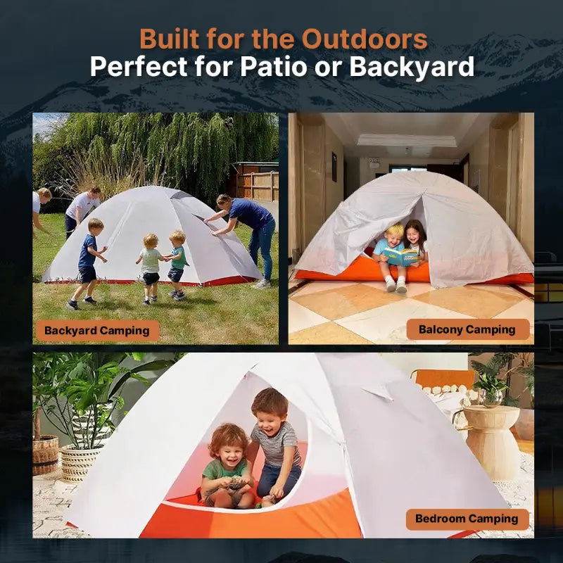 1.18Kg Ultralight 1–2 Person Double-Layer Camping Tent – Waterproof & Windproof