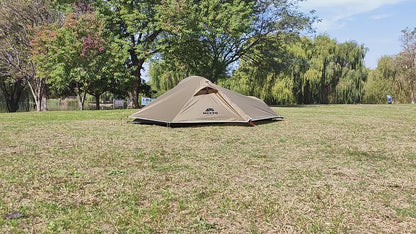 Ultralight 1P Backpacking Tent — 1.35 kg, Stealth Design, 4-Season Universal, Wind and Rainproof