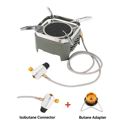 Portable Gas Propane Stove – Windproof Flameless Infrared | Traverseon