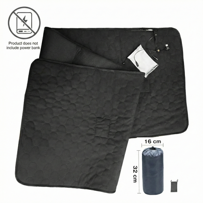 Heated Yoga Pad – USB Powered Electric Camping Sleeping Mat for Home & Outdoor | Traverseon
